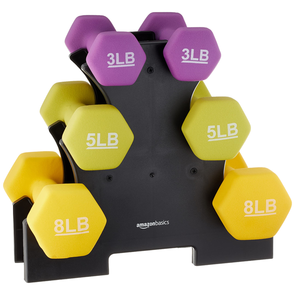 Outdoor Dumbbell Set - White