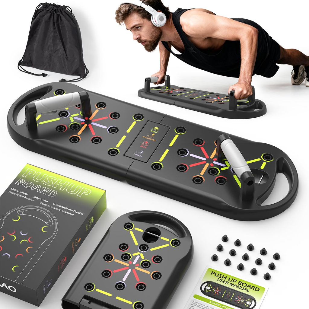 Slim Push Up Bar - Green