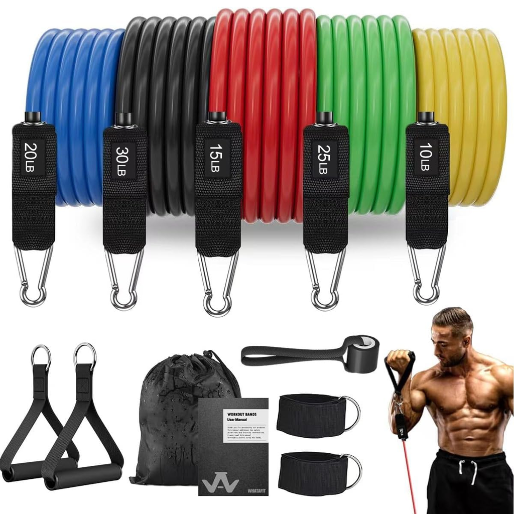 Natural Resistance Band - 4 Pack