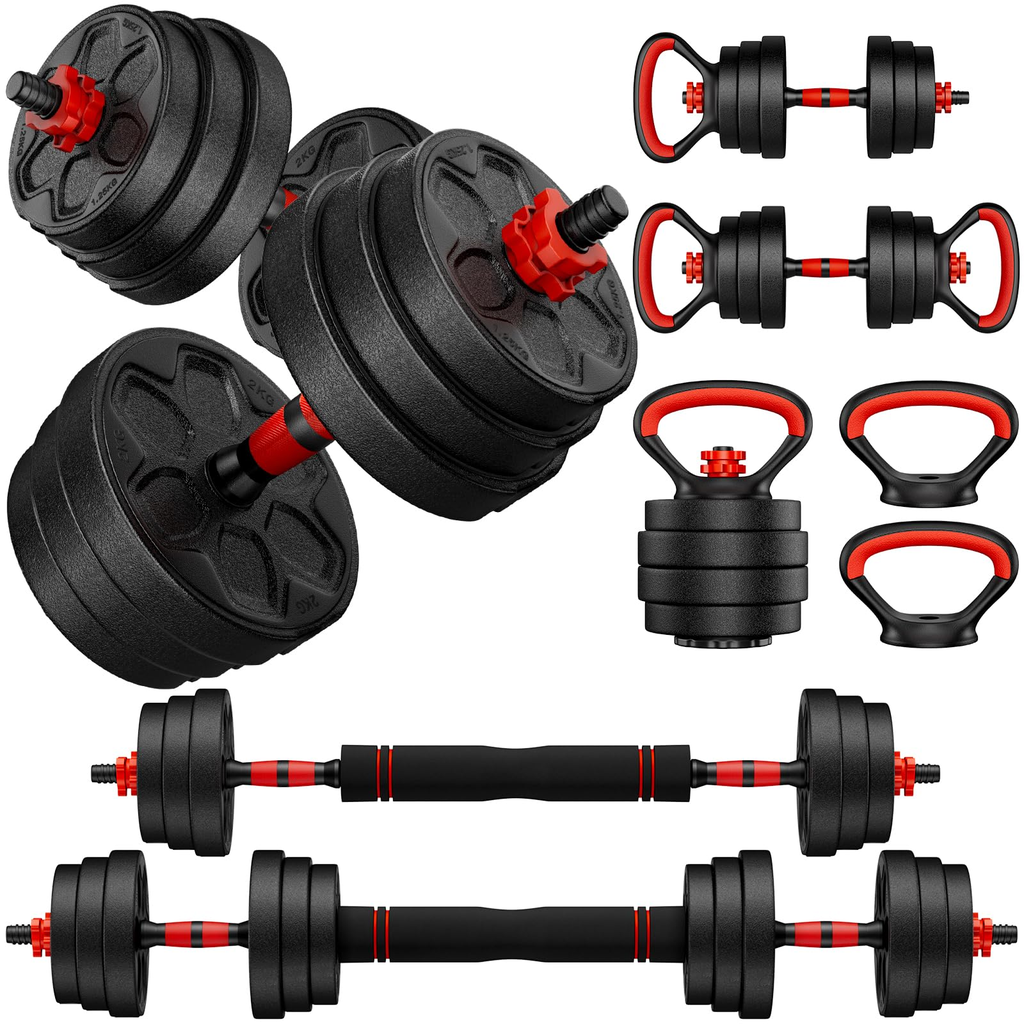 Easy Clean Dumbbell Set - Green
