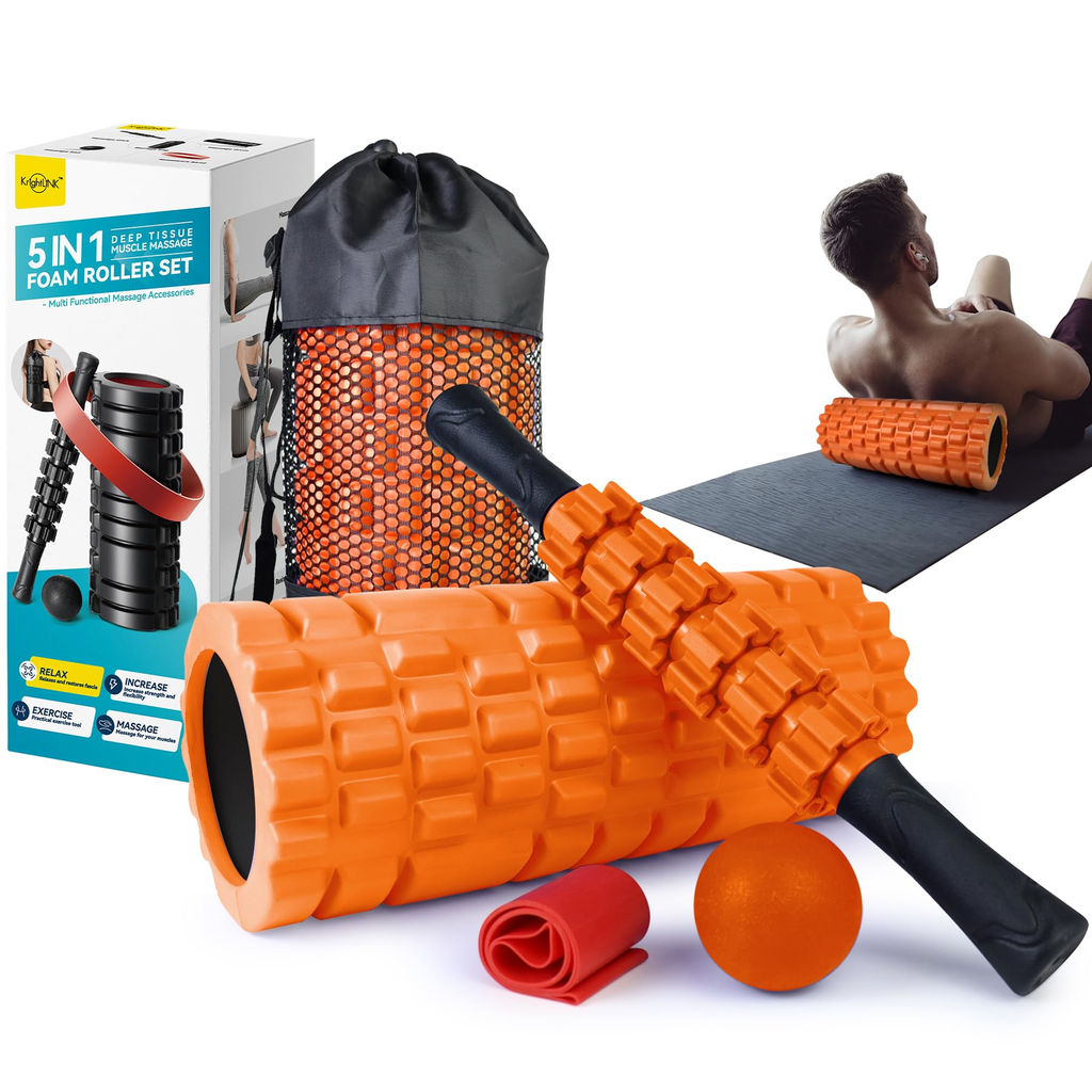 Rounded Foam Roller - Olive