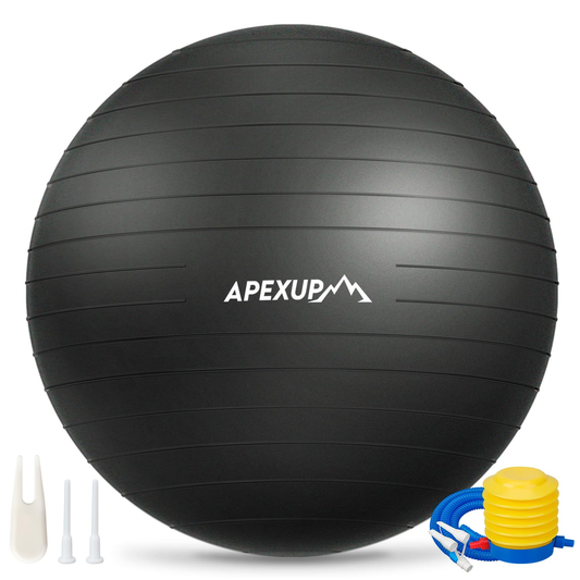 Travel Exercise Ball - Black